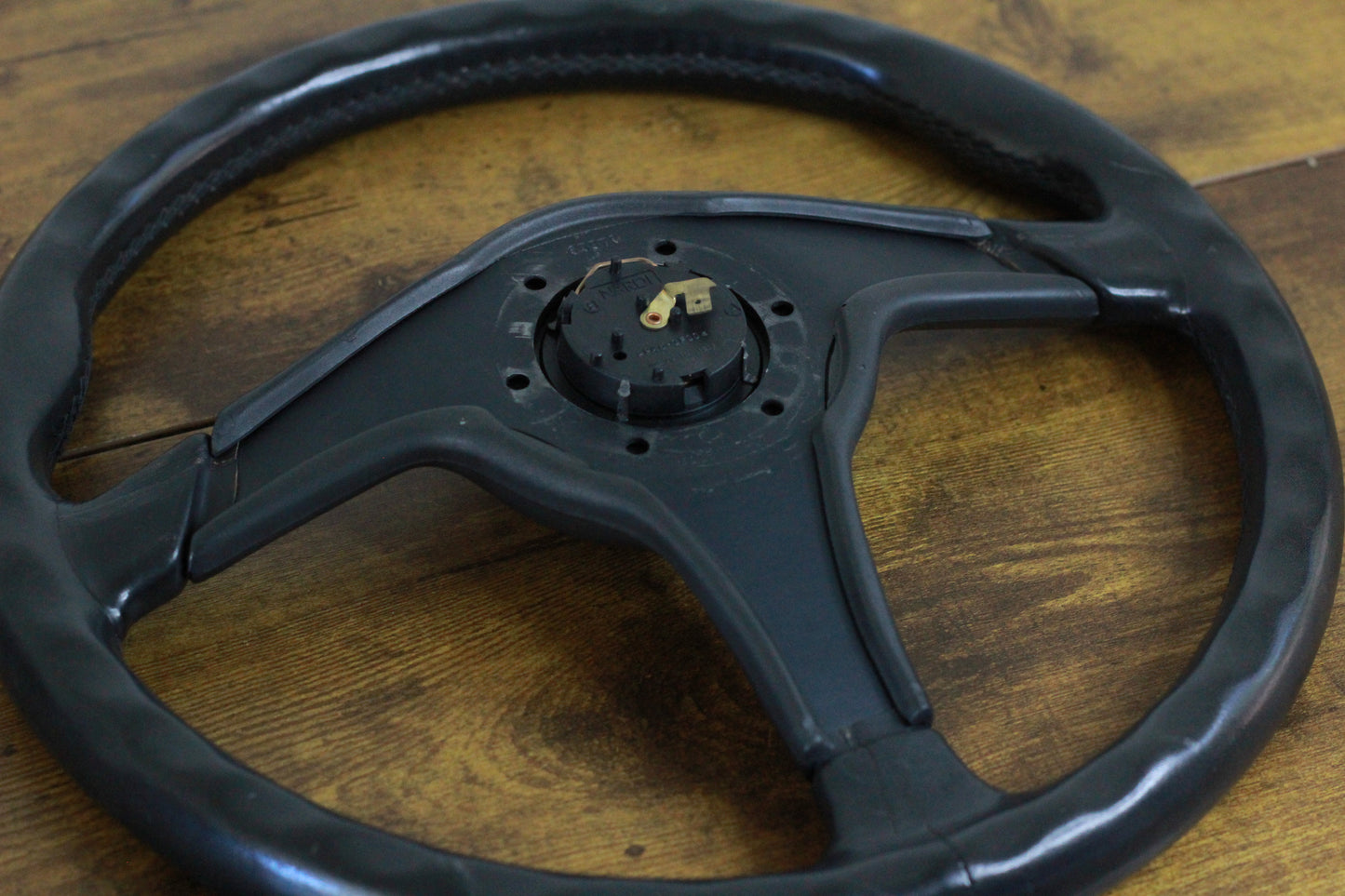 Nardi FET Gara 3 Spoke Steering Wheel 365mm - Black