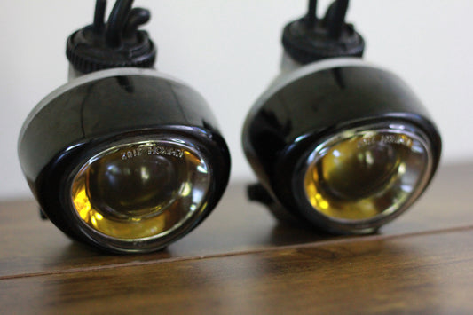 Genuine Option Fog Lights R32 GT-R 180sx S13 - Yellow Lens