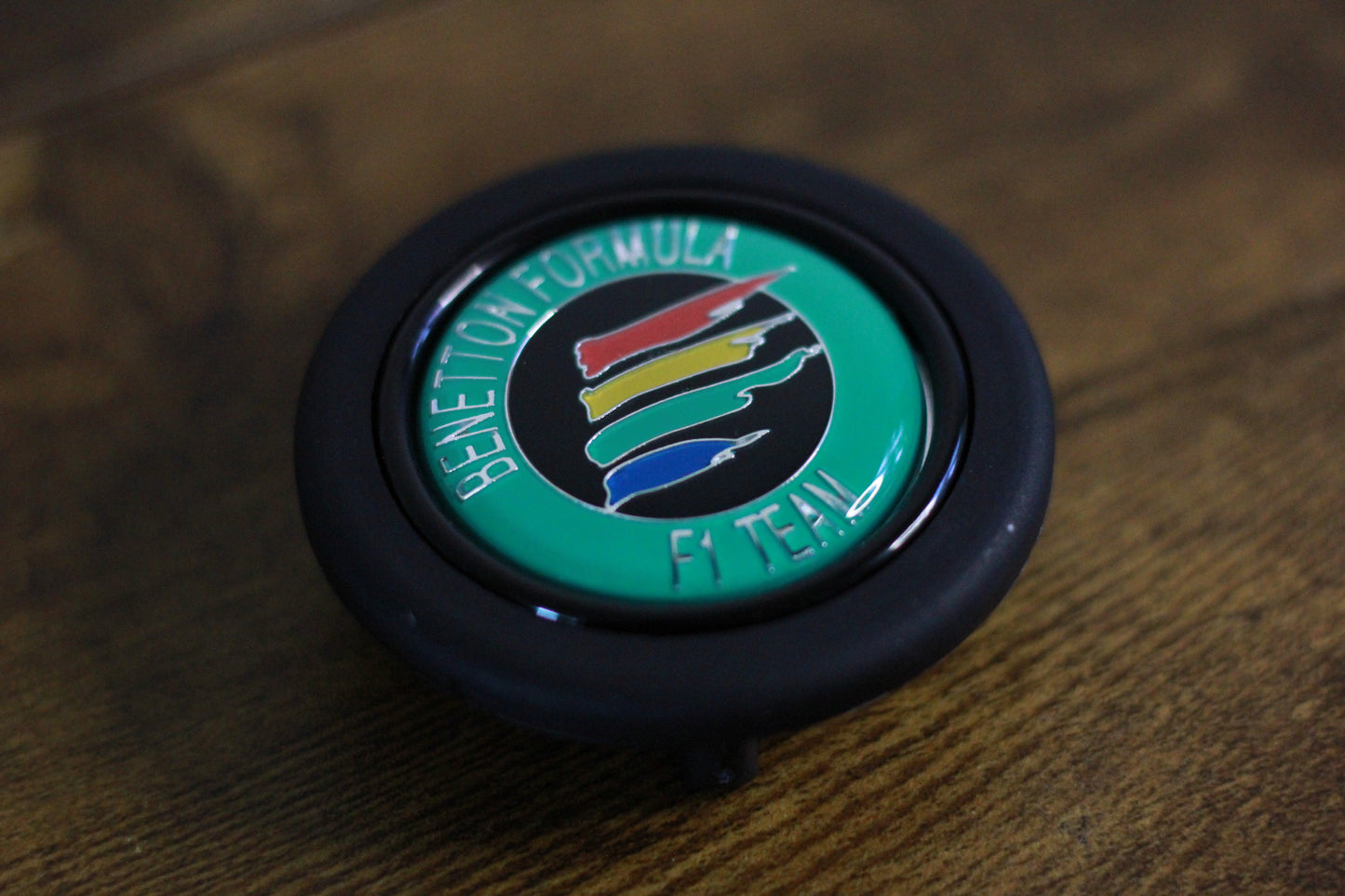 Benetton F1 MOMO Horn Button - Harlequin