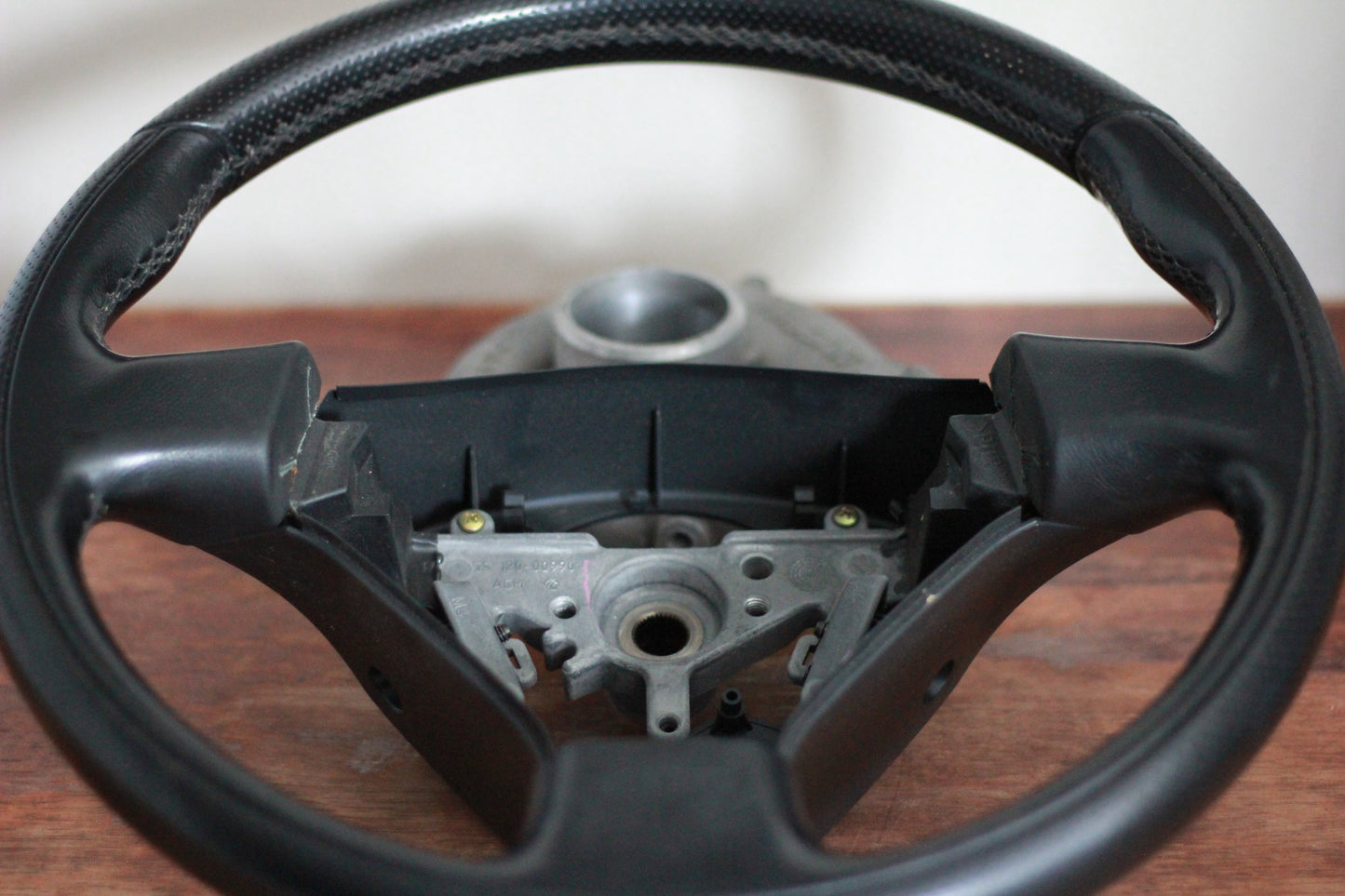 GDA / BL5 WRX MOMO Leather Steering Wheel - Black