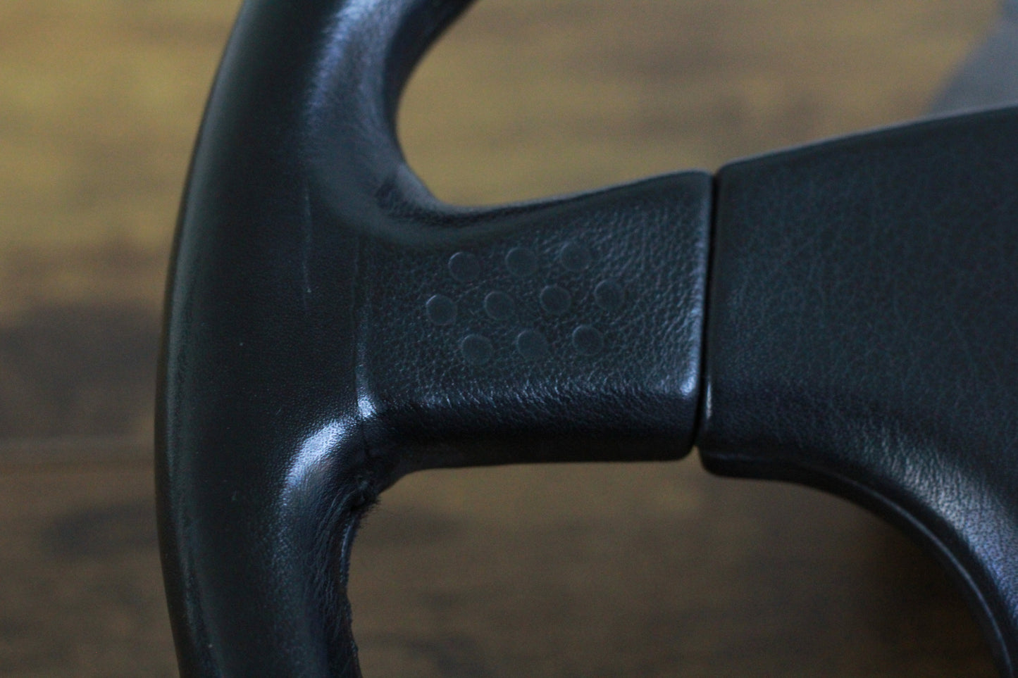 VN Group A Style Steering Wheel 350mm Momo Ghibli 4 Spoke - Black