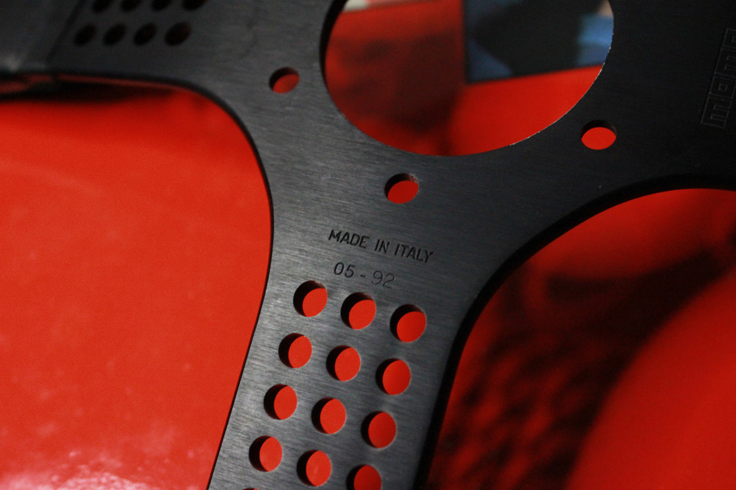 New Old Stock Momo Cavallino 3 Leather Steering Wheel 350mm - Black