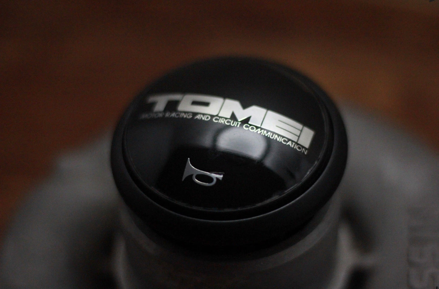 Genuine Tomei Horn Button made by Nardi Personal - Black