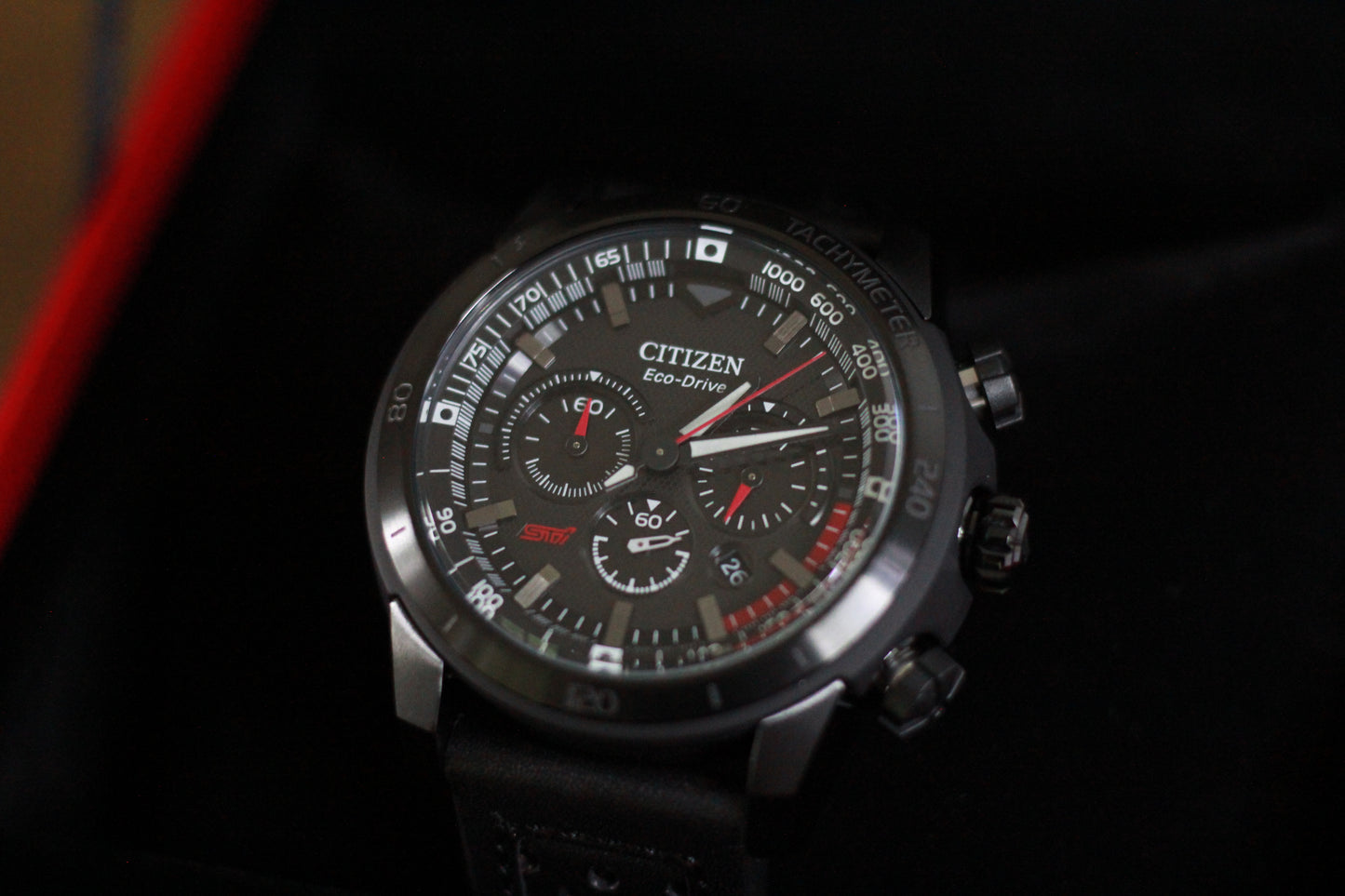Citizen Eco-Drive X Subaru STi Sports Chronograph 2026 Limited Edition STSG26100010
