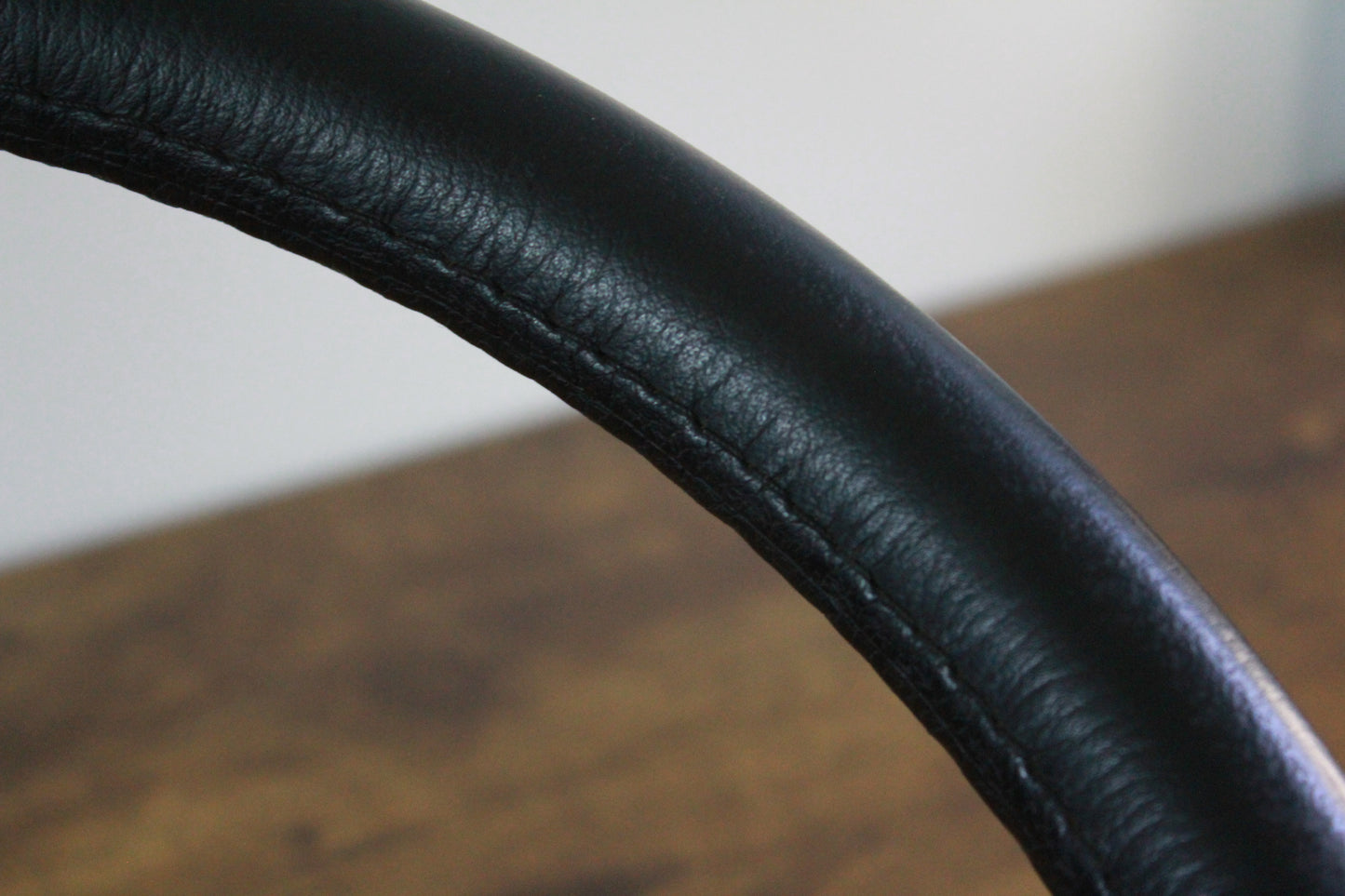 Nissan 180Sx Silvia S13 Leather Steering Wheel - Black