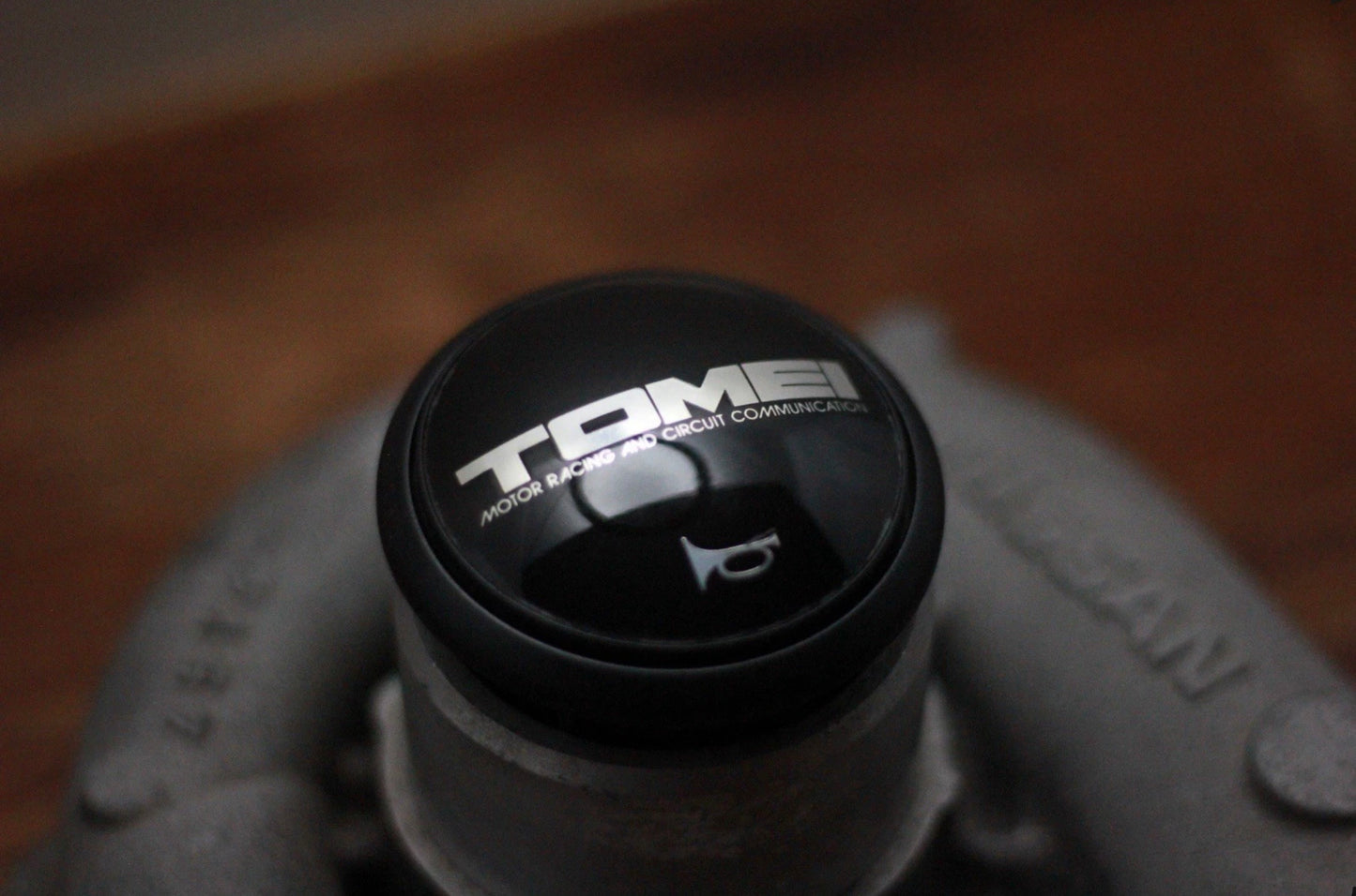 Genuine Tomei Horn Button made by Nardi Personal - Black