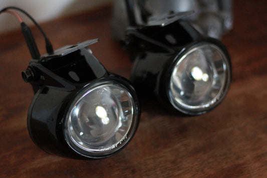 Genuine Option Fog Lights R32 GT-R 180sx S13 - Clear Lens