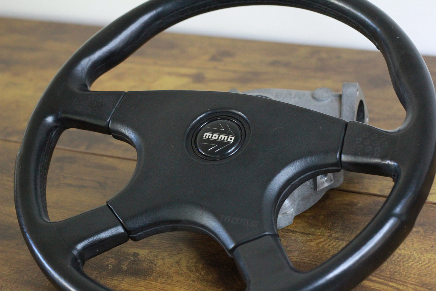 VN Group A Style Steering Wheel 350mm Momo Ghibli 4 Spoke - Black