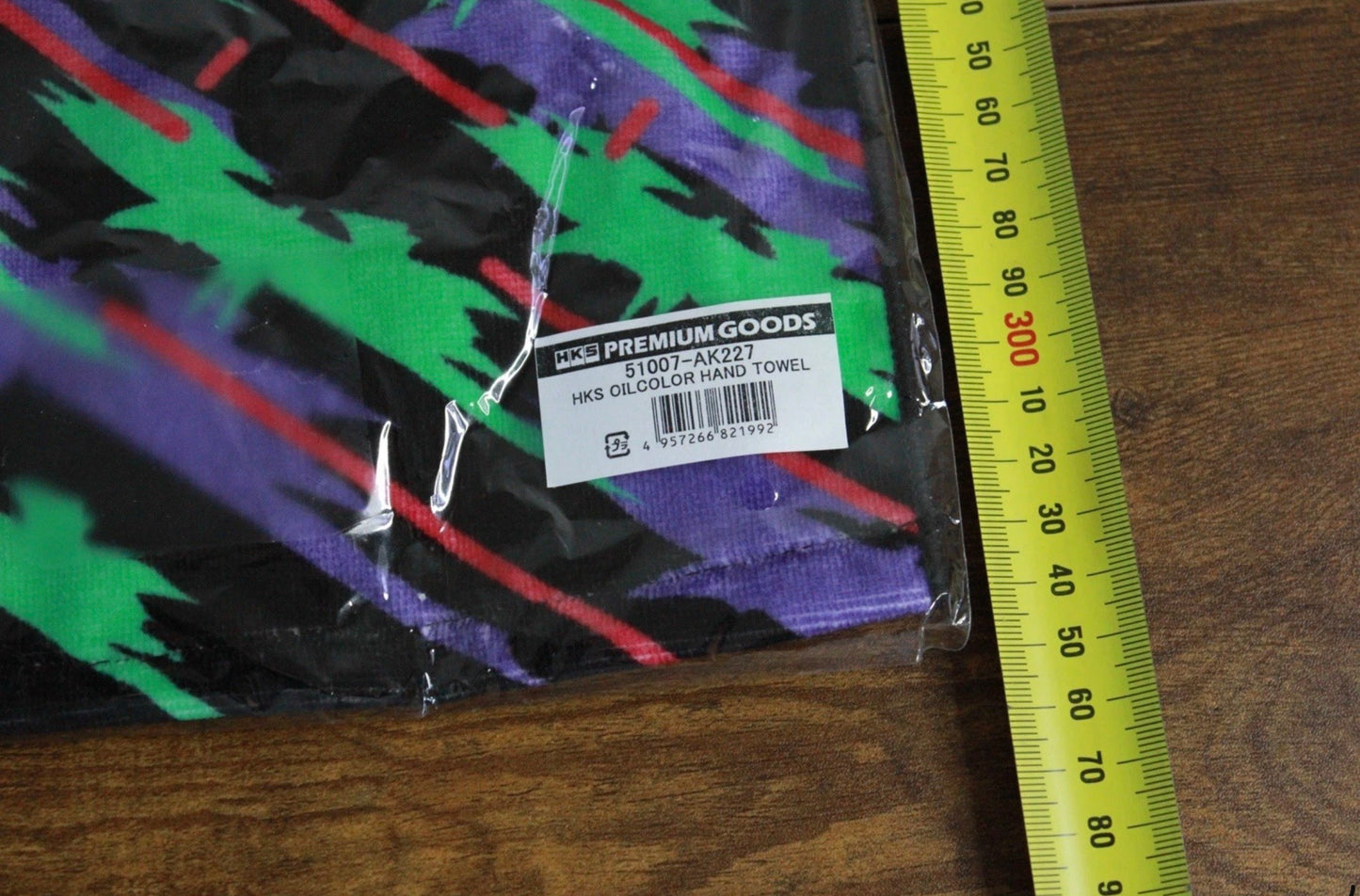 Genuine HKS Oil Slick Hand Towel 34cm x 34cm - Oil Color