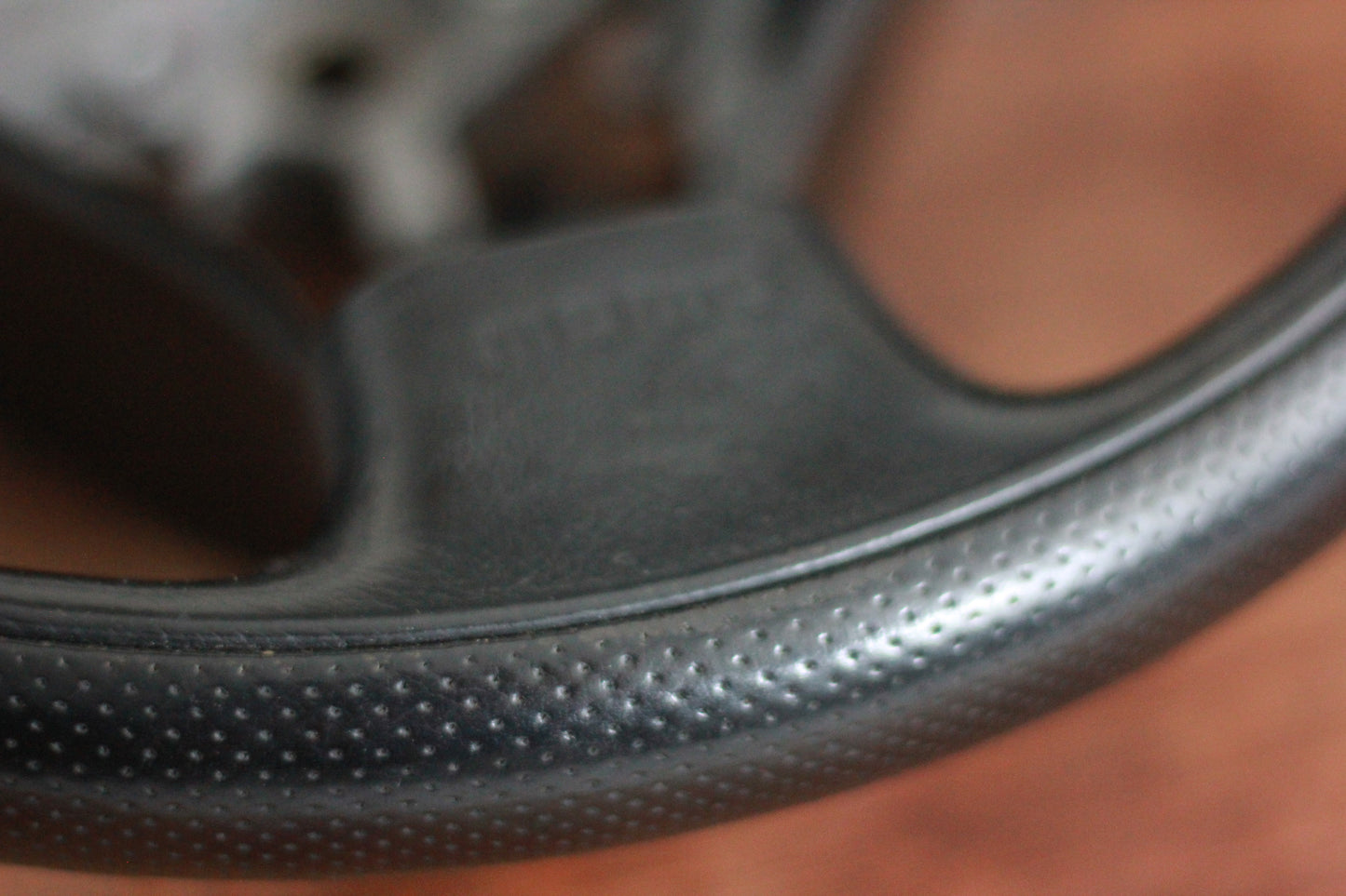 GDA / BL5 WRX MOMO Leather Steering Wheel - Black