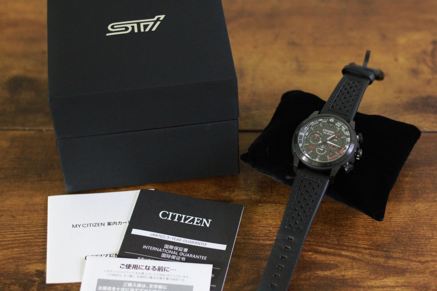 Citizen Eco-Drive X Subaru STi Sports Chronograph 2026 Limited Edition STSG26100010