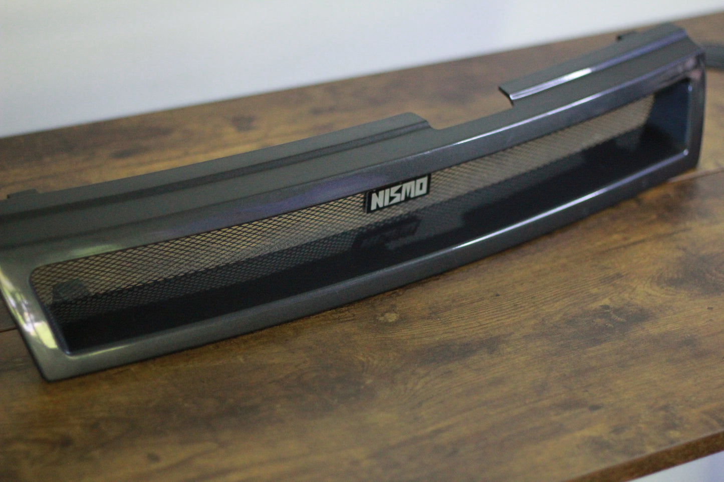 Nismo Old Logo Nissan Skyline R33 ECR33 Series 1 Grille - Grey