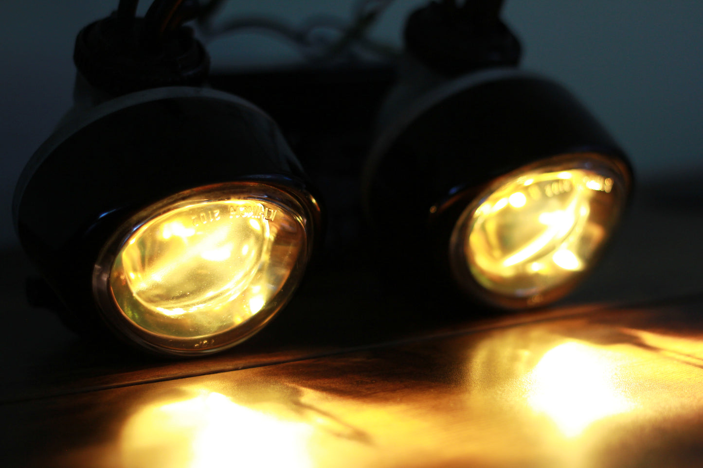 Genuine Option Fog Lights R32 GT-R 180sx S13 - Yellow Lens