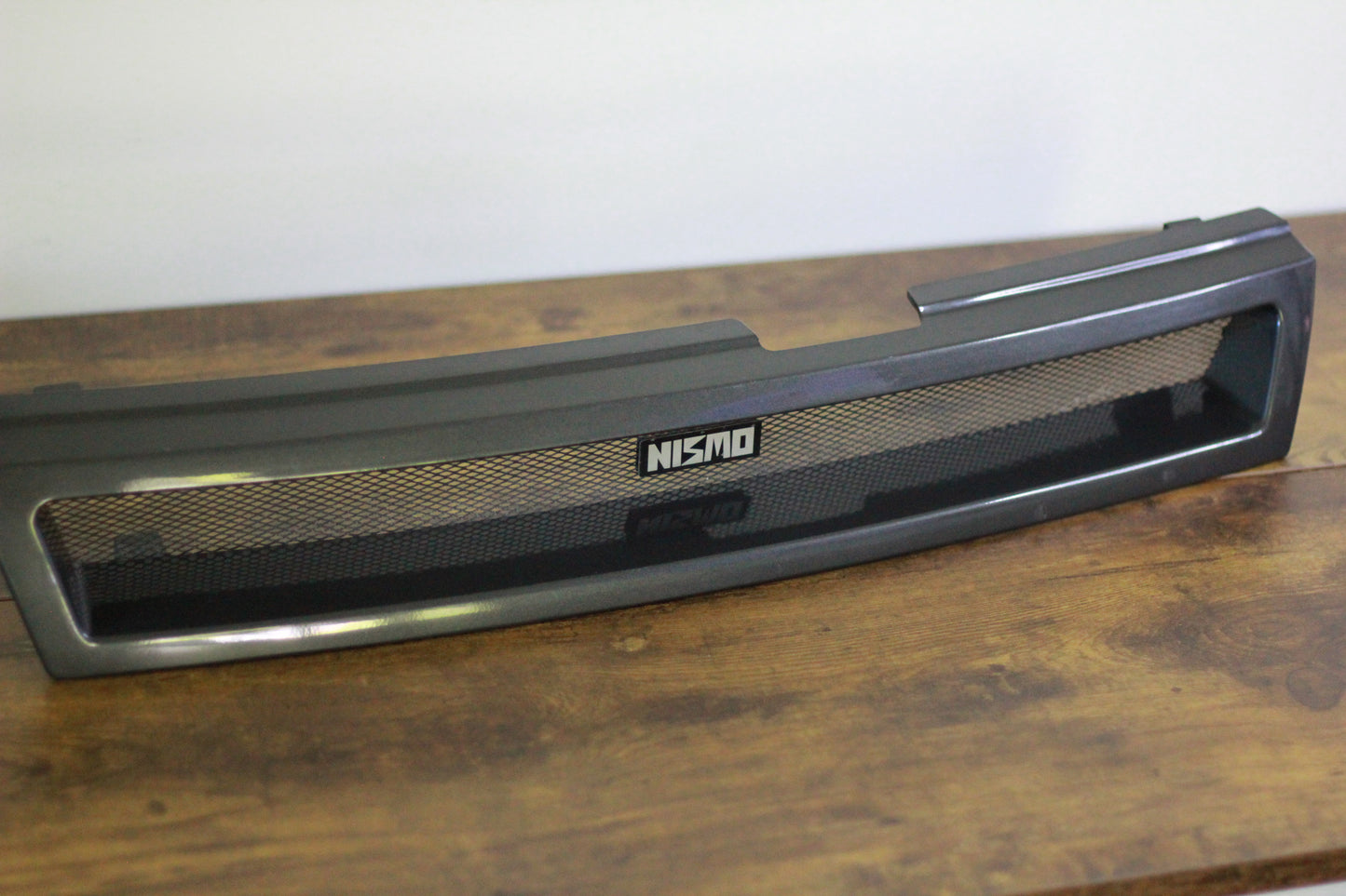 Nismo Old Logo Nissan Skyline R33 ECR33 Series 1 Grille - Grey