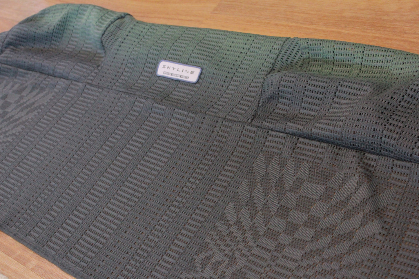 Genuine Option R33 Skyline Half Seat Covers - Lace / Grey
