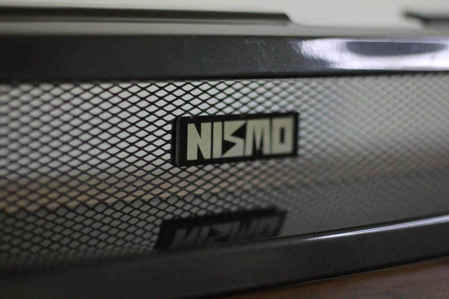 Nismo Old Logo Nissan Skyline R33 ECR33 Series 1 Grille - Grey