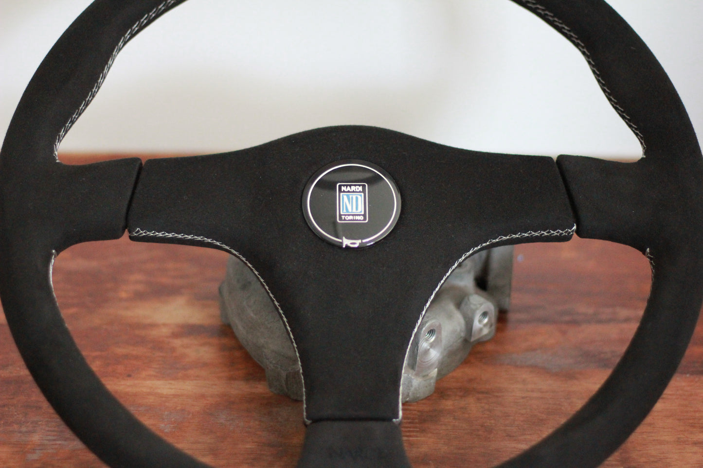Nardi Gara 3 Leather Steering Wheel - Black