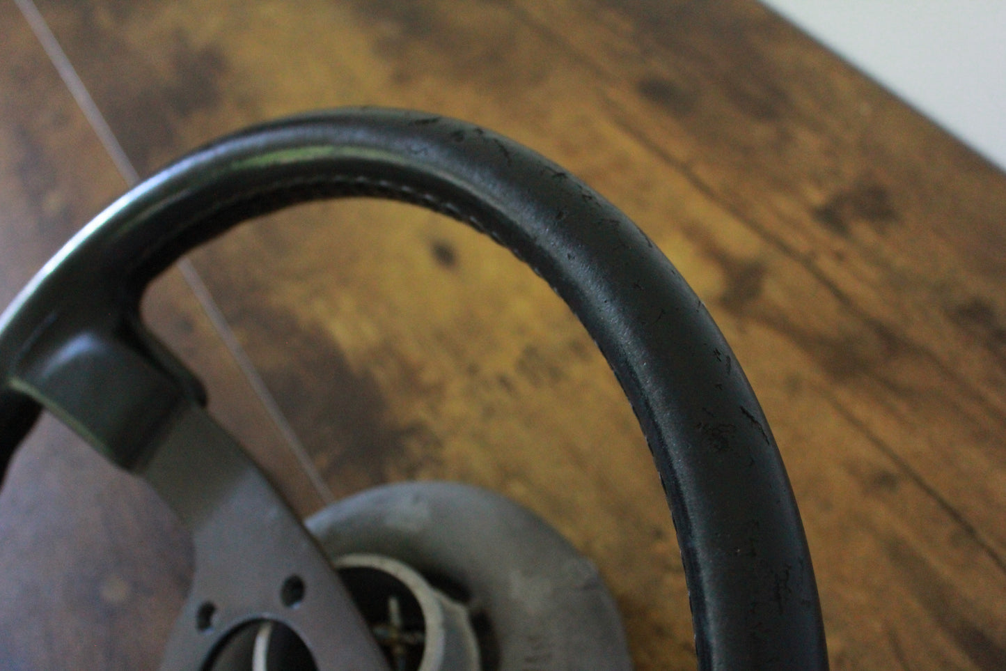 Genuine Nismo 365A Leather Steering Wheel - Black