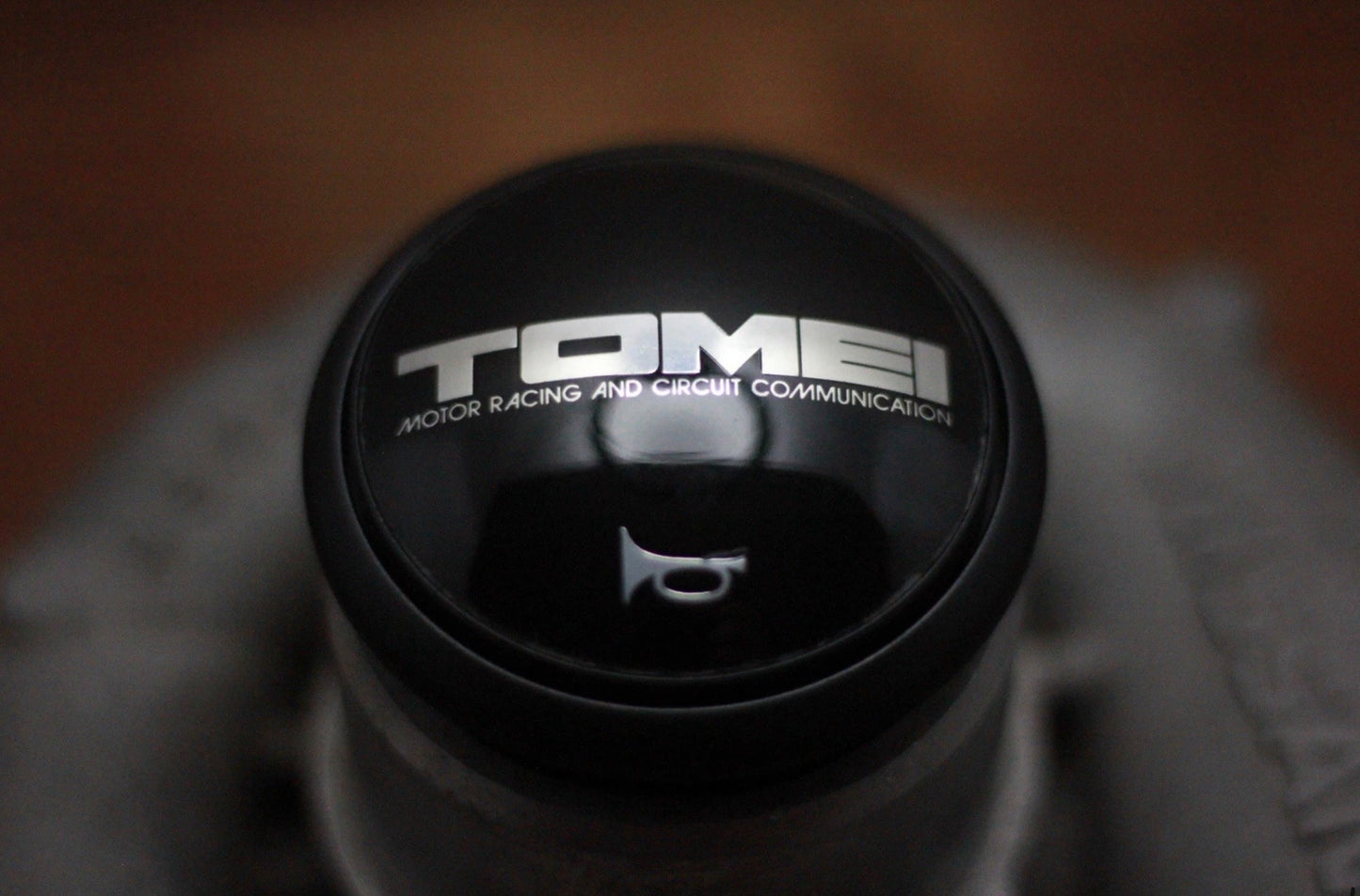 Genuine Tomei Horn Button made by Nardi Personal - Black
