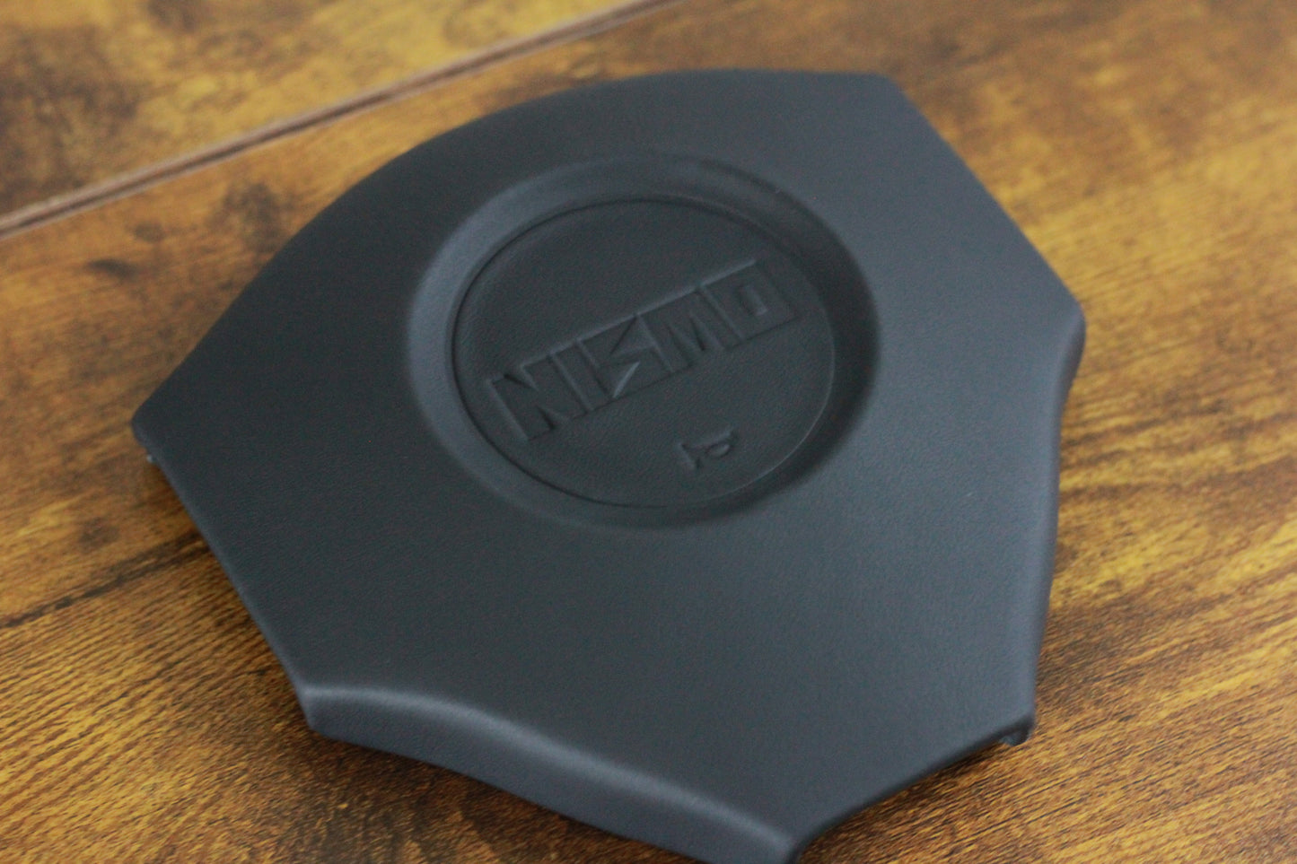 Nismo Old Logo 40th Anniversary Horn Pad - Black