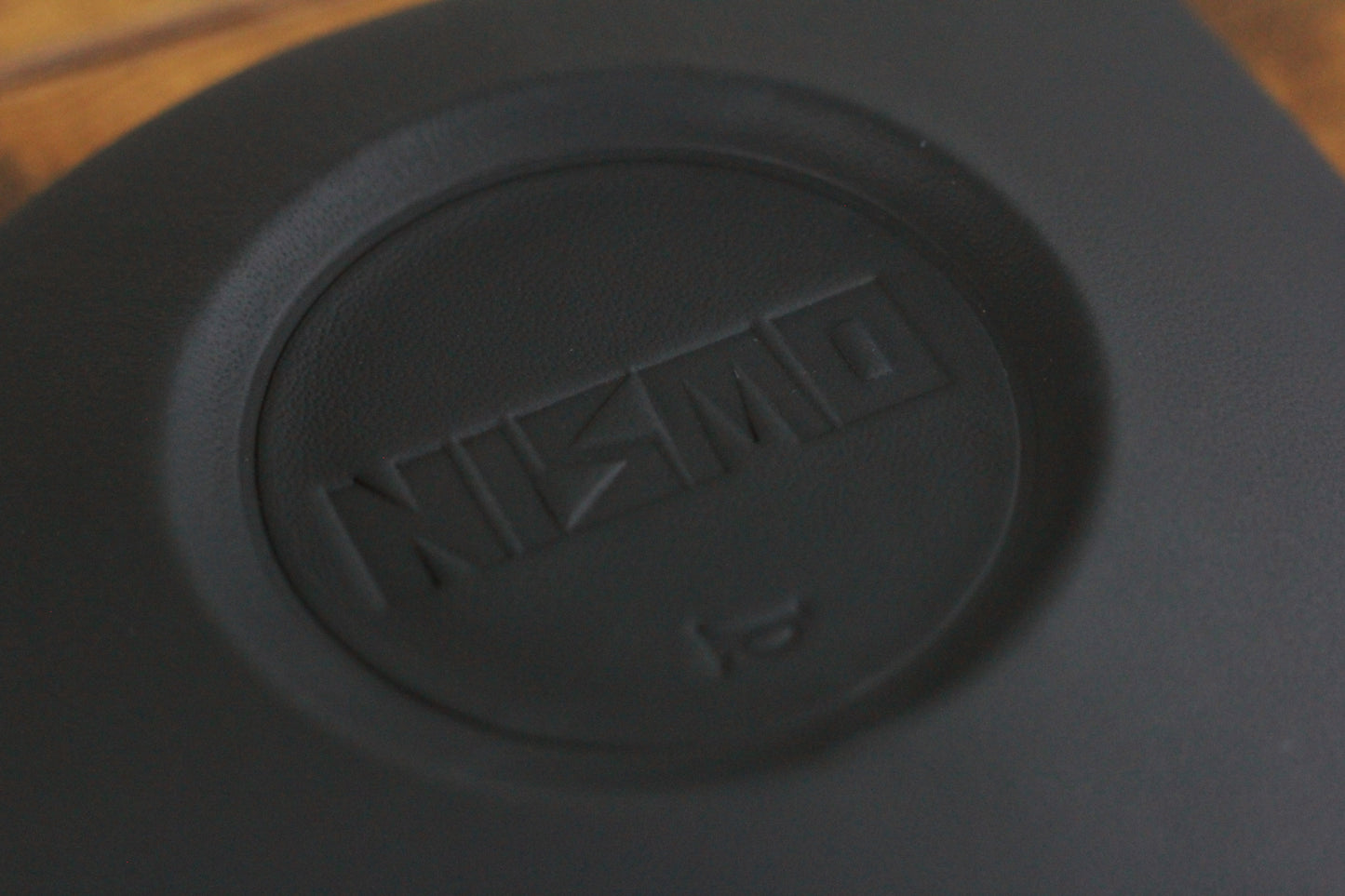 Nismo Old Logo 40th Anniversary Horn Pad - Black