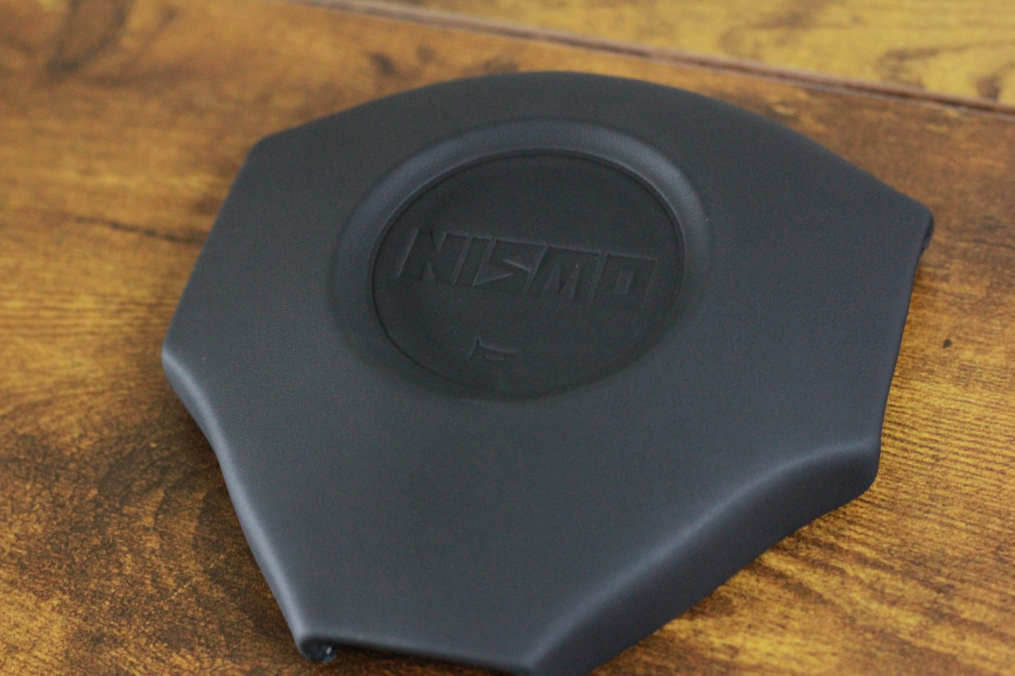 Nismo Old Logo 40th Anniversary Horn Pad - Black