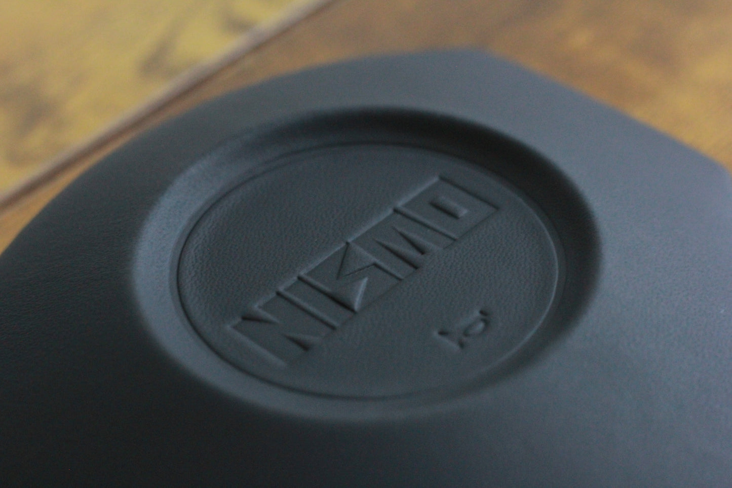 Nismo Old Logo 40th Anniversary Horn Pad - Black