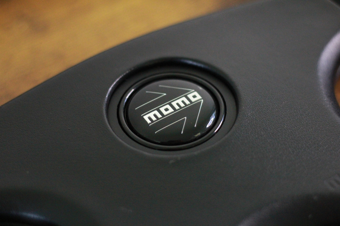 VN Group A Style Steering Wheel 370mm Momo Ghibli 4 Spoke - Black