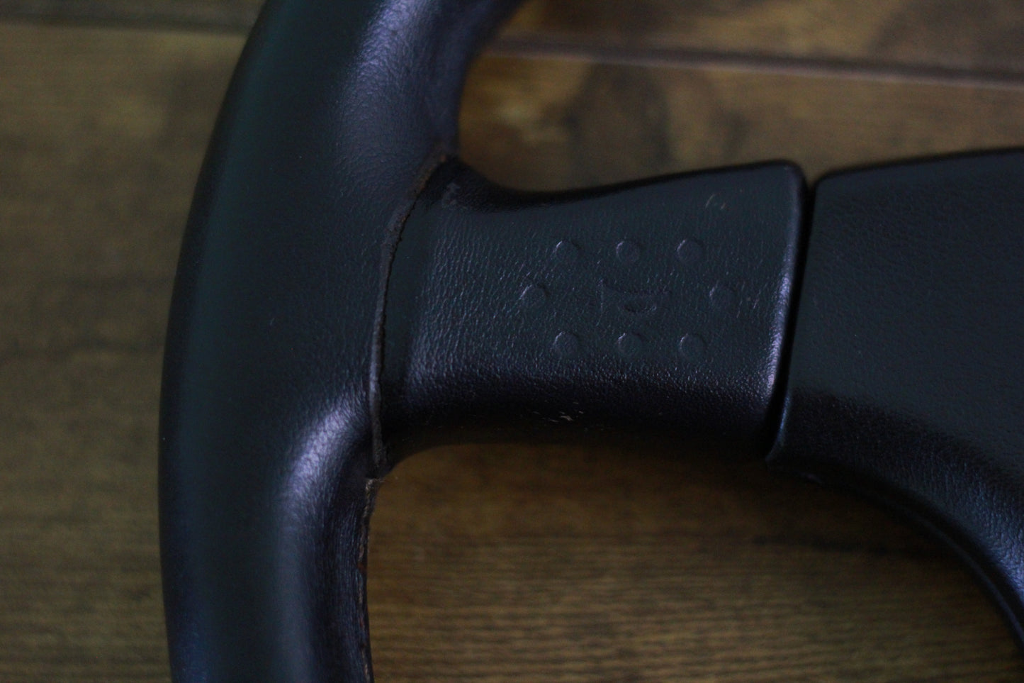 VN Group A Style Steering Wheel 370mm Momo Ghibli 4 Spoke - Black