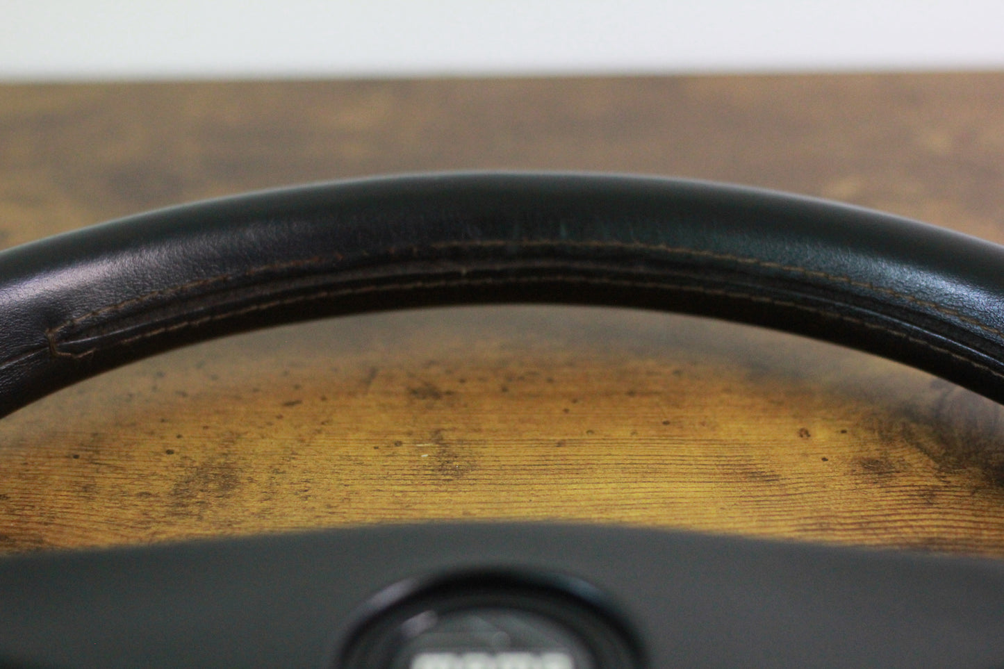 VN Group A Style Steering Wheel 370mm Momo Ghibli 4 Spoke - Black