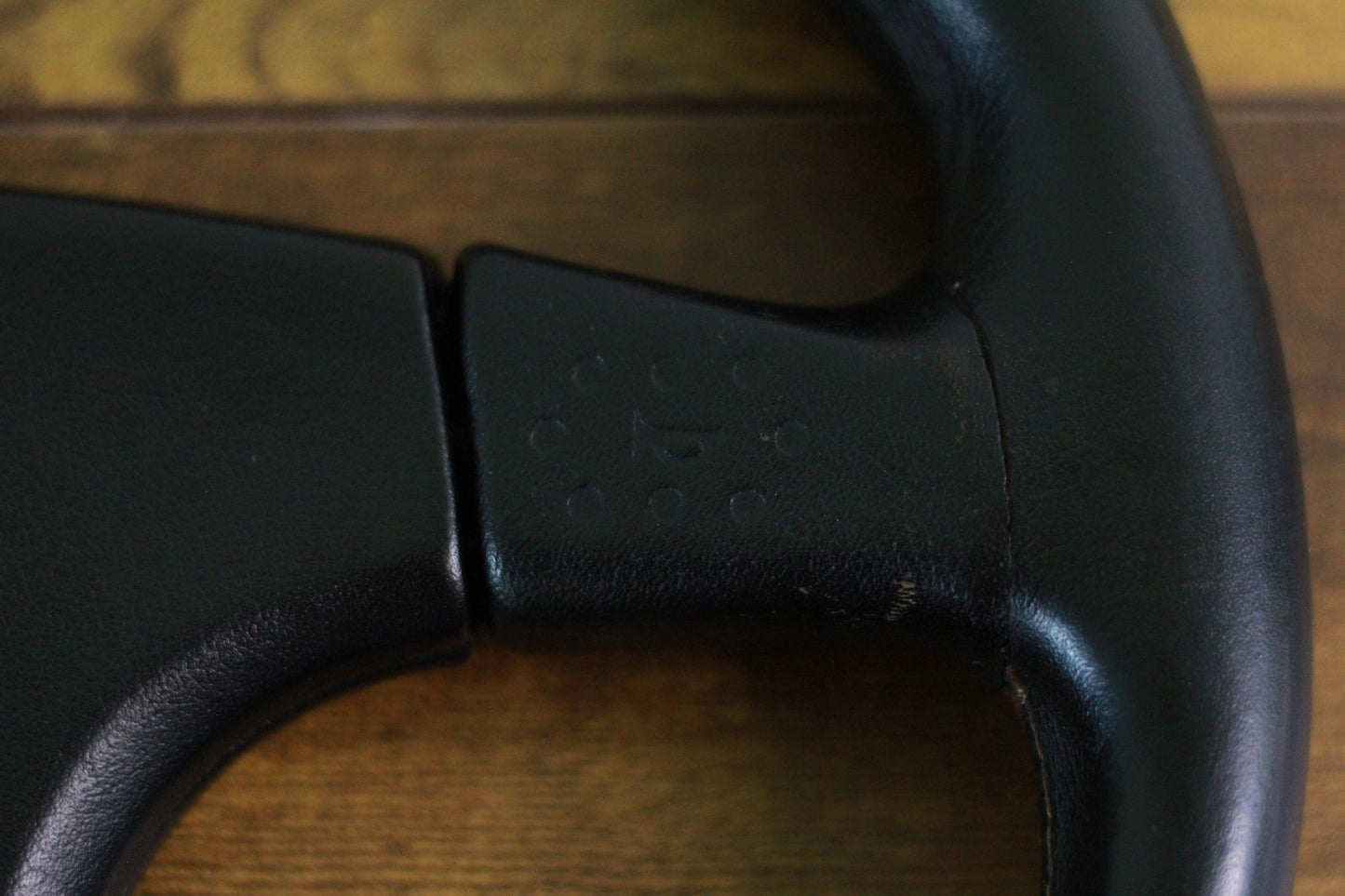 VN Group A Style Steering Wheel 370mm Momo Ghibli 4 Spoke - Black