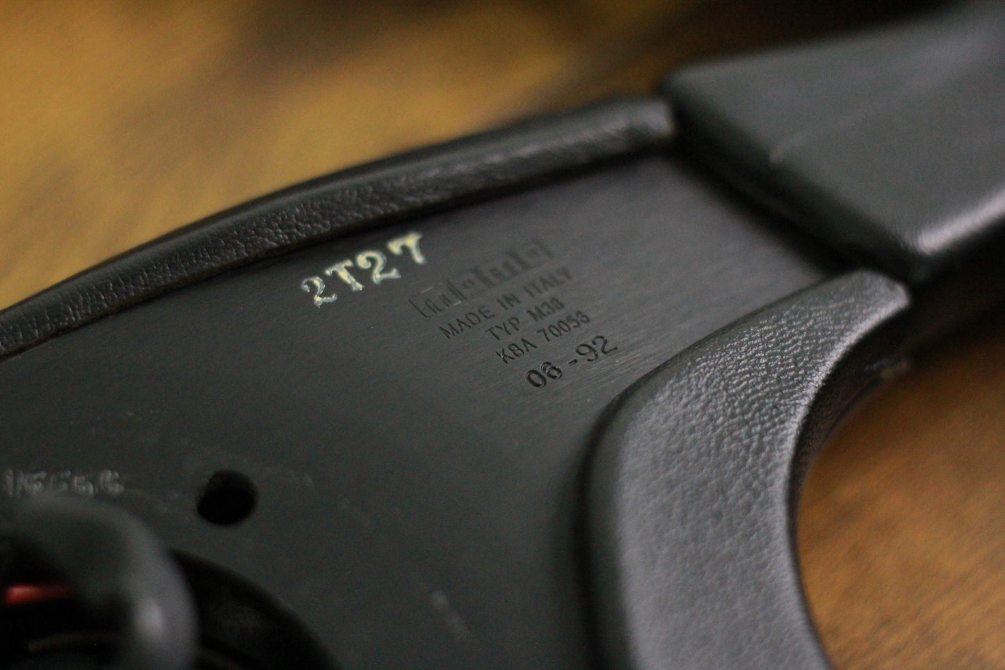 VN Group A Style Steering Wheel 370mm Momo Ghibli 4 Spoke - Black