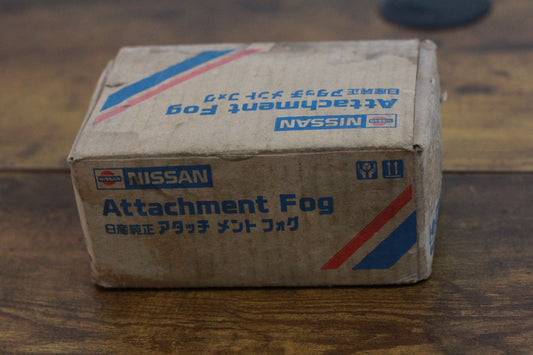 Genuine Nissan Fog Light Wiring Kit & Brackets NOS - R32 180sx