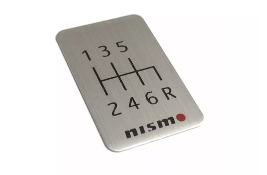 Nismo Alloy Shift Pattern Emblem 6 Speed - 96935-RN001