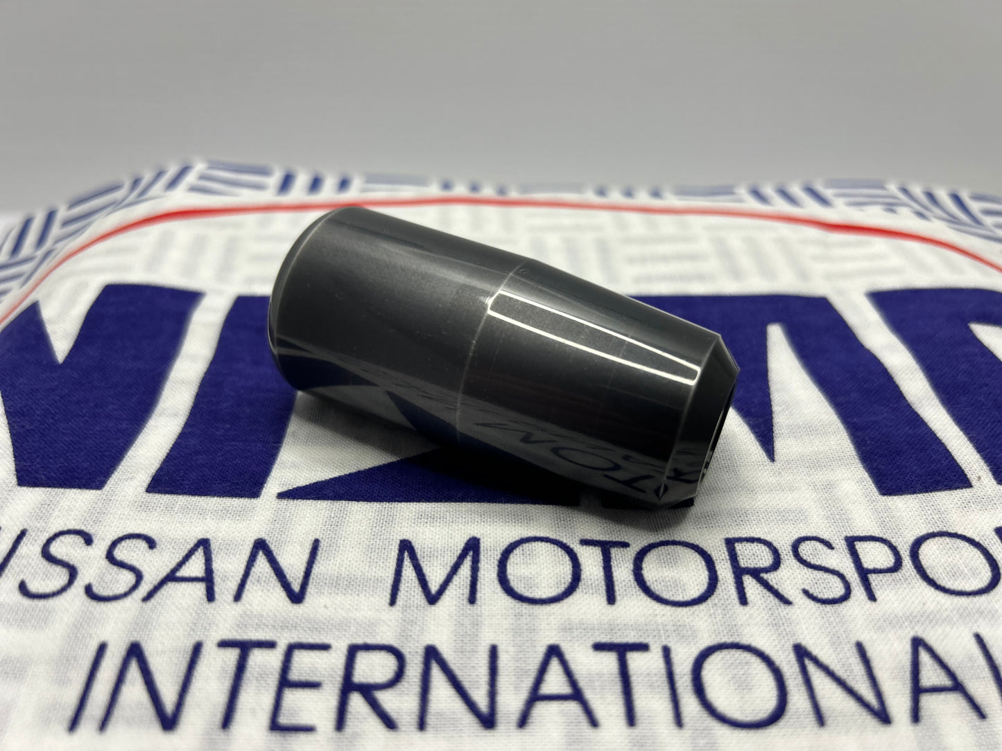 Nismo Old Logo Alloy Shift Knob M10 x 1.25 - Anodised Grey