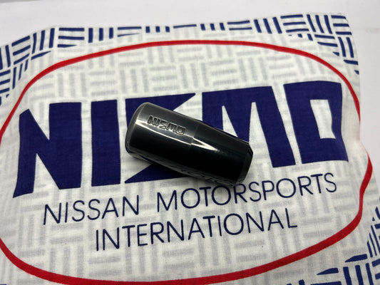 Nismo Old Logo Alloy Shift Knob M10 x 1.25 - Anodised Grey