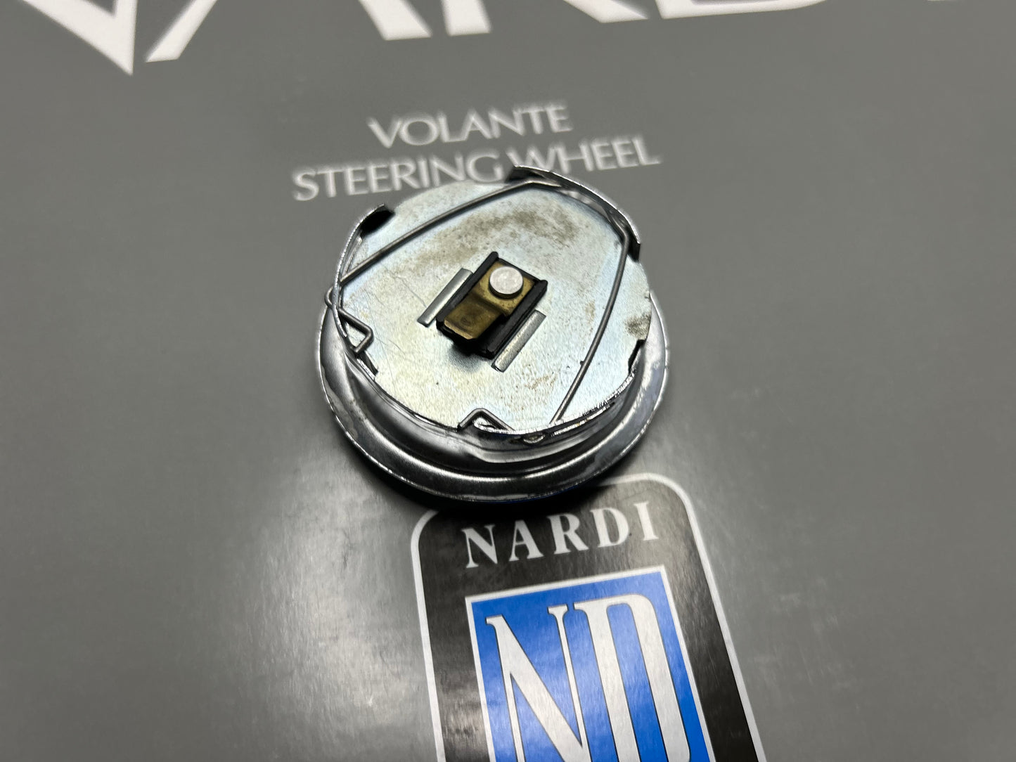 Nardi Tokyo Horn Button - Black / Blue