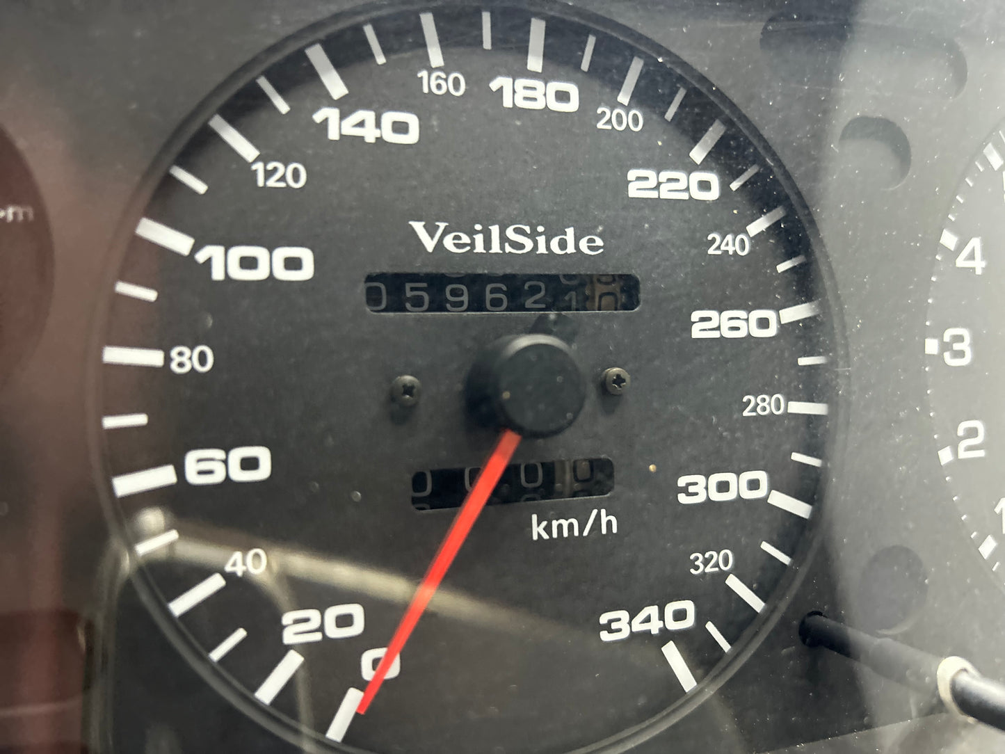 VeilSide 340 Km/h Instrument Cluster Nissan Skyline R32 GT-R S2