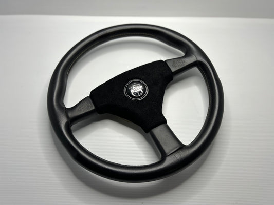 MOMO Ghibli 3 360mm Steering Wheel - Black/Leather