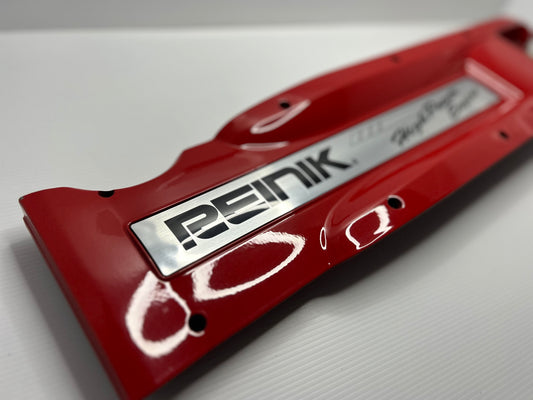 RB26dett Coil Cover With Reinik Ornament - Gloss Red
