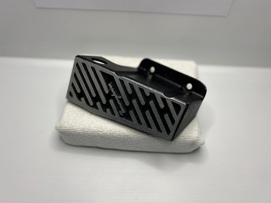 R32 Tommykaira Footrest Dead Pedal - Black Alloy
