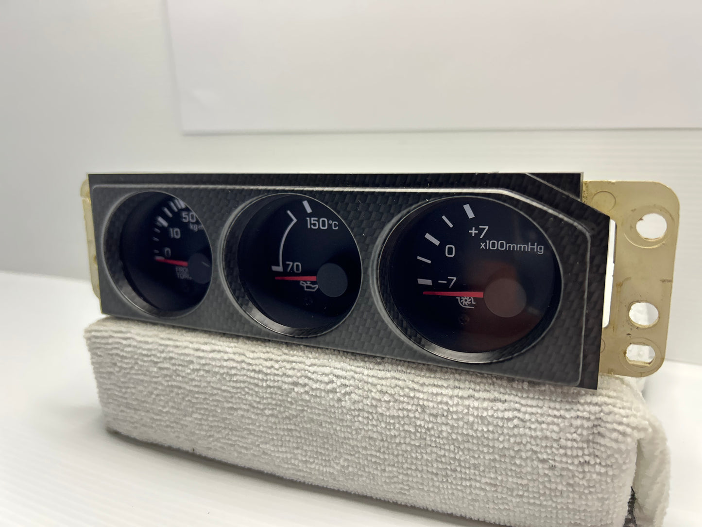 OEM Nissan Skyline R33 GT-R Triple Gauge Cluster