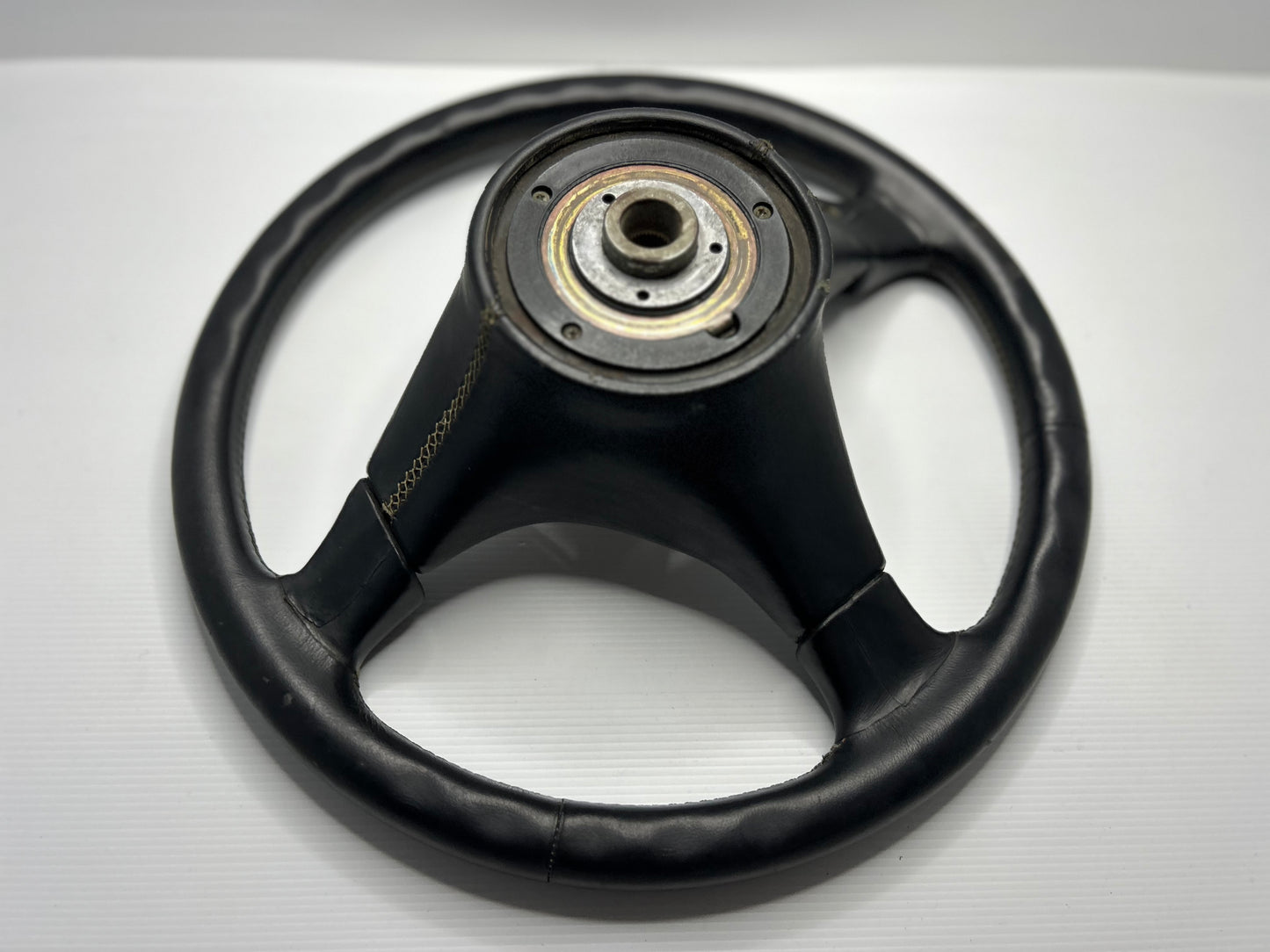 WRX GC8 Nardi Leather Steering Wheel - Black