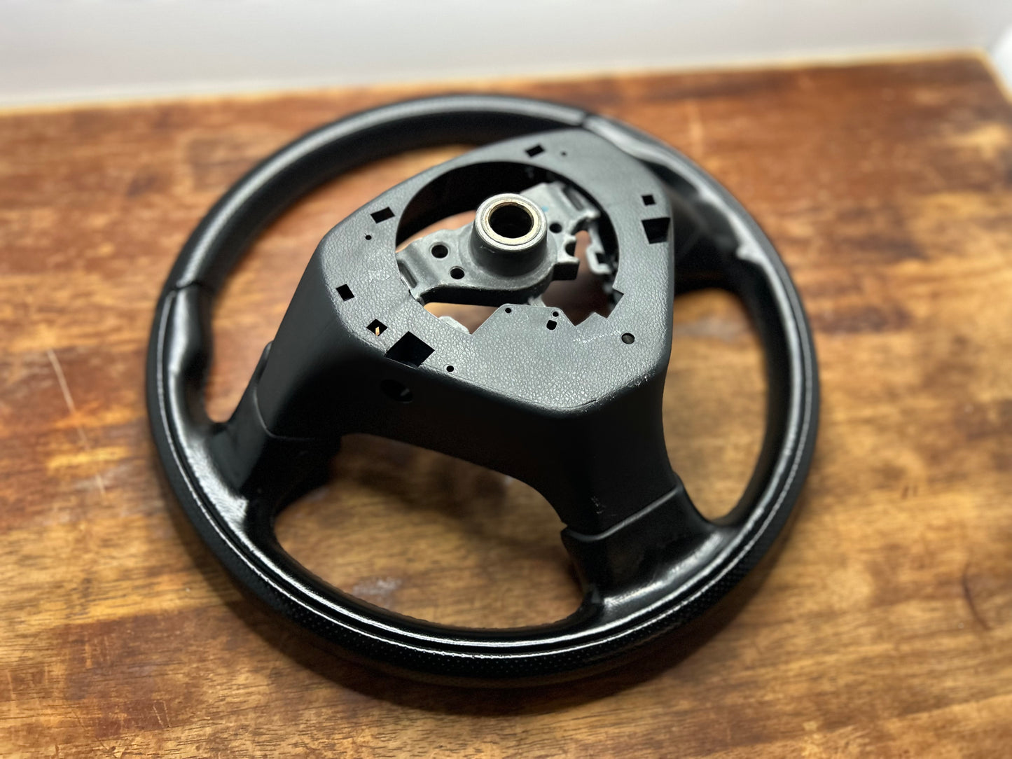 GDA / BL5 WRX MOMO Leather Steering Wheel - Black