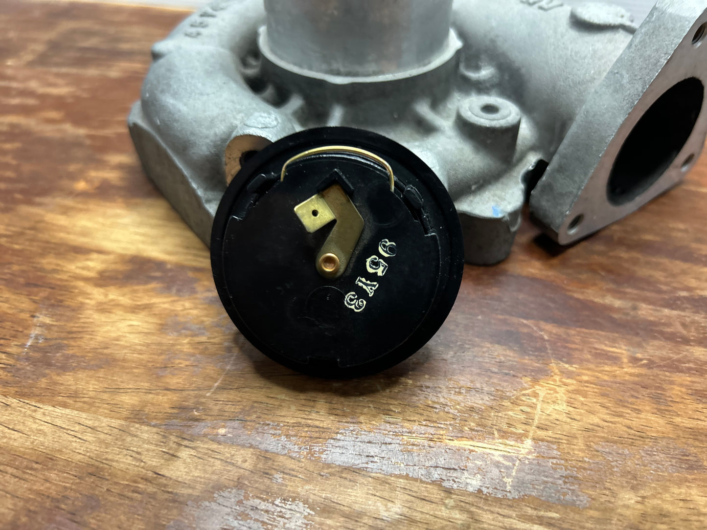 Genuine Blitz Old Logo Horn Button - Black
