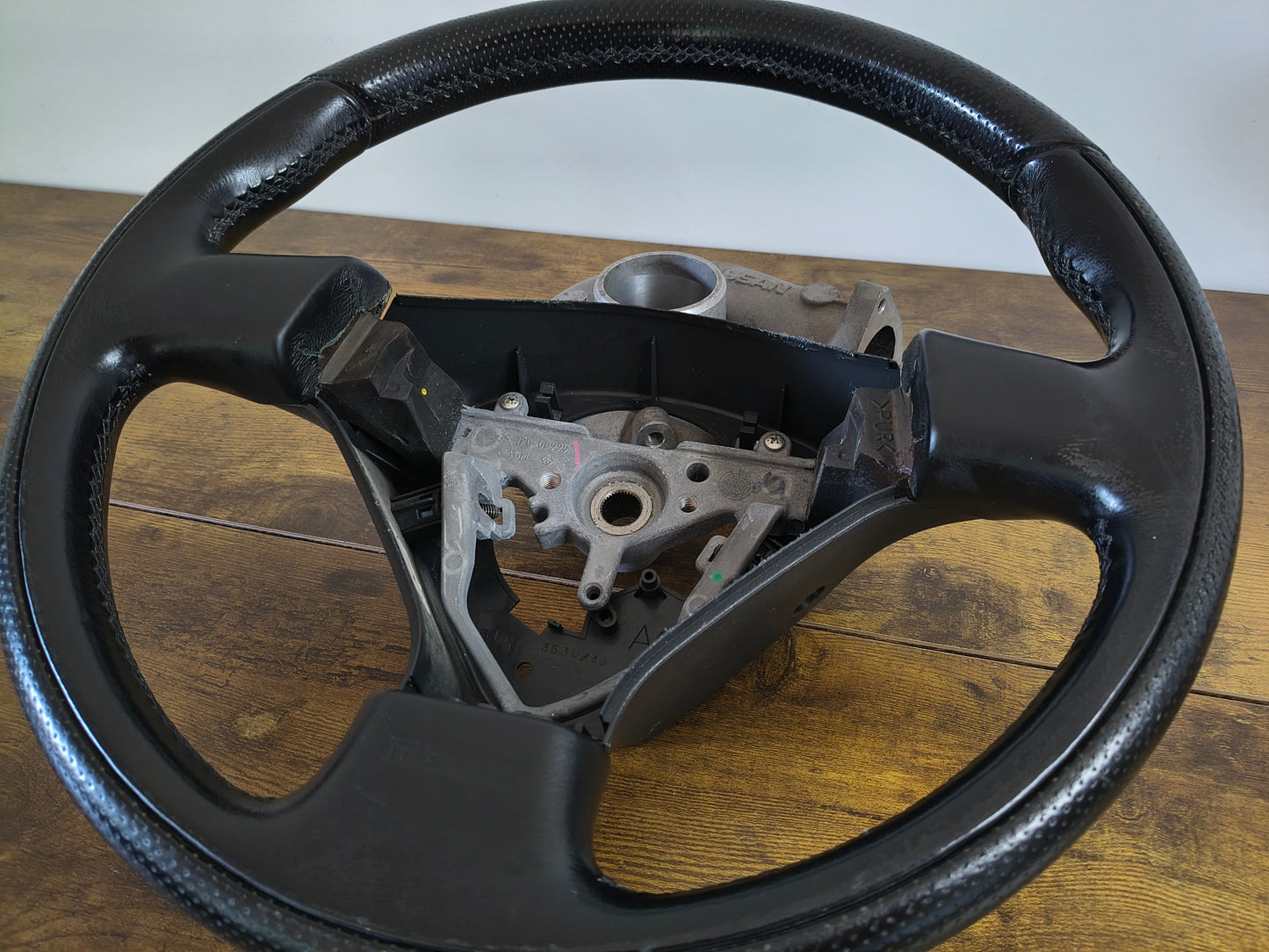 GDA / BL5 WRX MOMO Leather Steering Wheel - Black