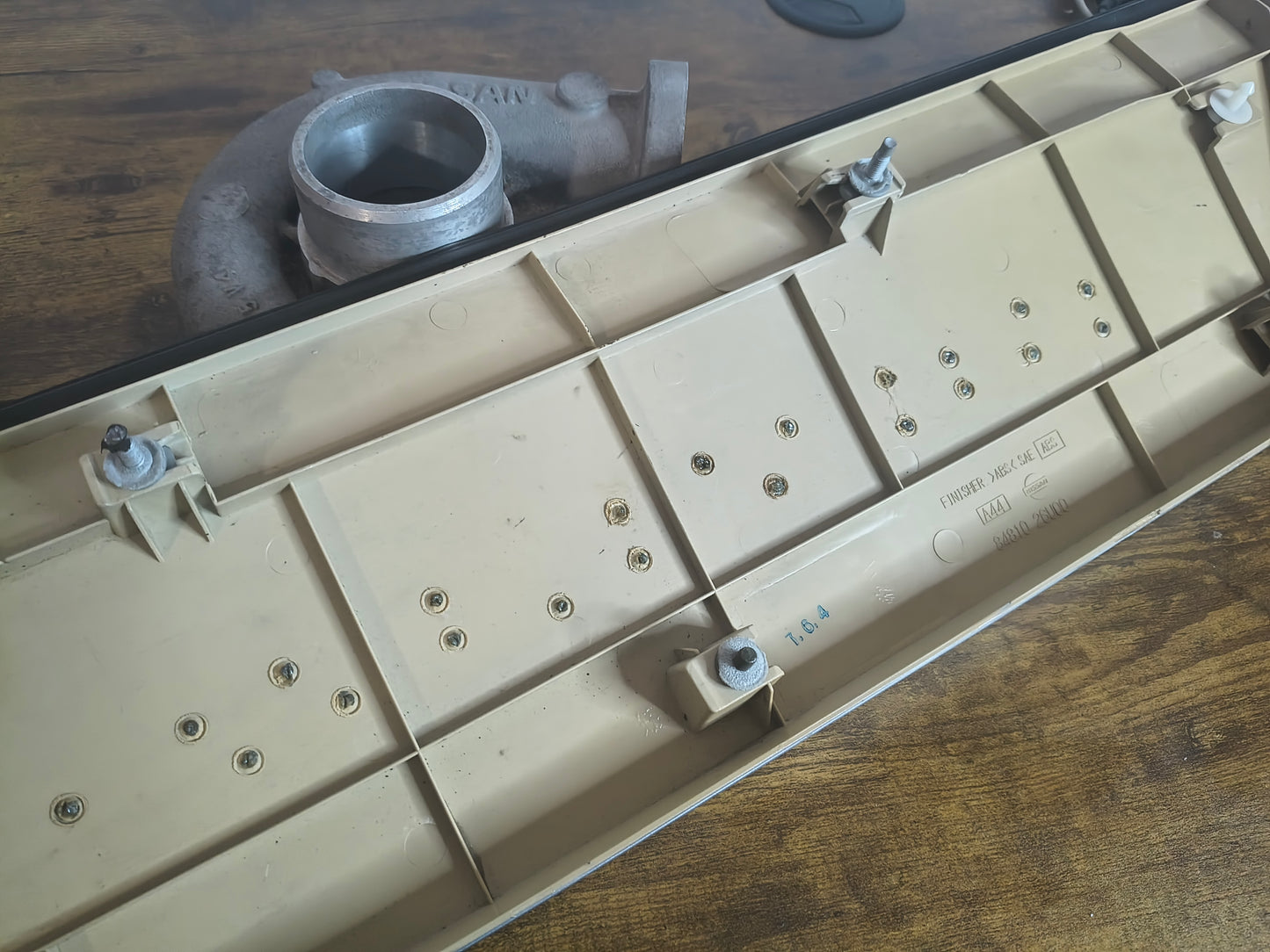 ECR33 4 Door Sedan Rear Garnish - Silver