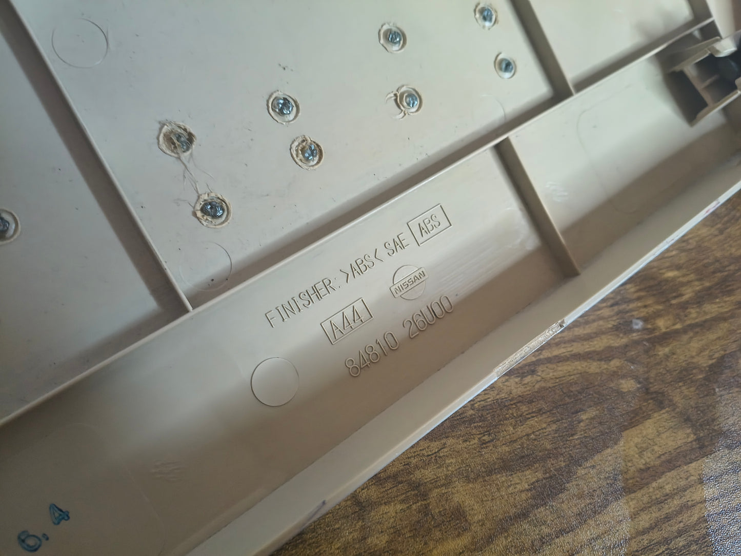 ECR33 4 Door Sedan Rear Garnish - Silver