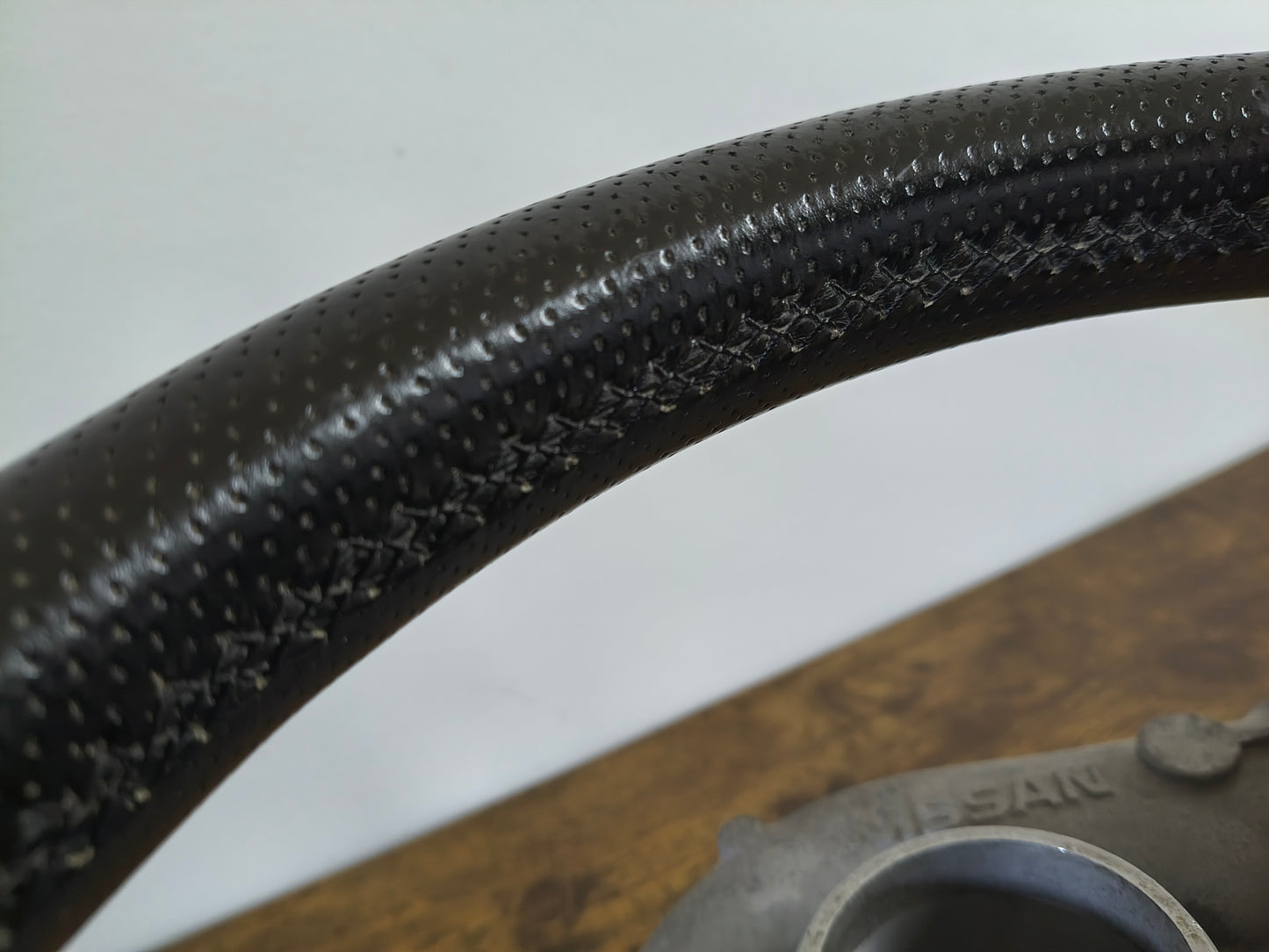 GDA / BL5 WRX MOMO Leather Steering Wheel - Black